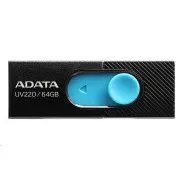 ADATA Flash disk 32 GB UV220, USB 2.0 Dash Drive, črna/modra