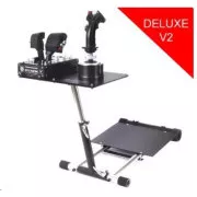 Stojalo za kolesa Pro DELUXE V2, stojalo za joystick za Thrustmaster HOTAS WARTHOG, Saitek X55/Saitek X52
