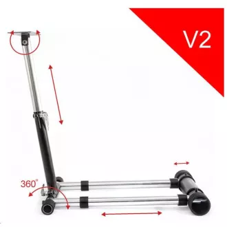 Wheel Stand Pro, stojalo za volan in pedala Thrustmaster SPIDER, T80/T100, T150, F458/F430, črno Wheel Stand Pro, stojalo za volan in pedala Thrustmaster SPIDER, T80/T100, T150, F458/F430, črno