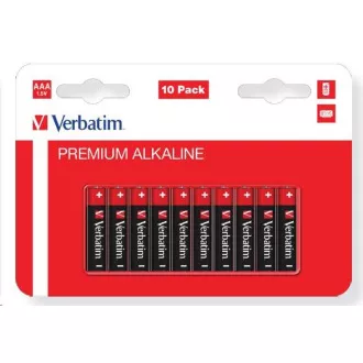 VERBATIM AAA alkalne baterije 10 paketov / LR3