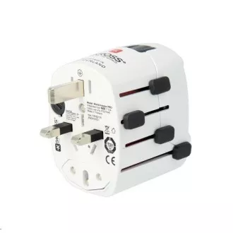 SKROSS potovalni adapter PRO, max. 6,3 A, ozemljen, univerzalen za ves svet SKROSS potovalni adapter PRO, max. 6,3 A, ozemljen, univerzalen za ves svet