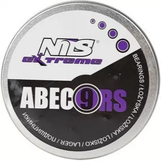 Nadomestni ležaji NEX ABEC-9 RS Carbon v škatli, 8 kosov Nadomestni ležaji NEX ABEC-9 RS Carbon v škatli, 8 kosov