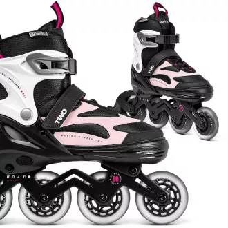 Rolerji Movino Cruzer Two, Roza, 38-41