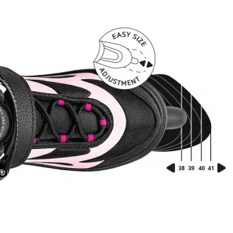Rolerji Movino Cruzer Two, Roza, 38-41