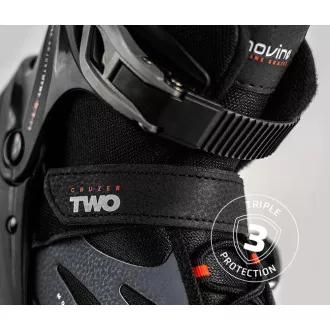 Rolerji Movino Cruzer Two, sivi, 38-41