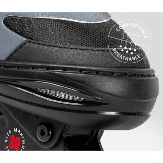 Rolerji Movino Cruzer Two, sivi, 38-41