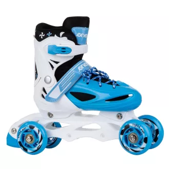 Rolerji 4v1 Enero KIDS - modri in beli, 34-37