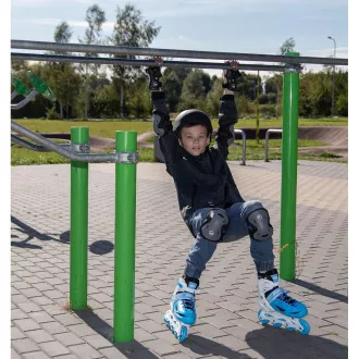Rolerji 4v1 Enero KIDS - modri in beli, 34-37