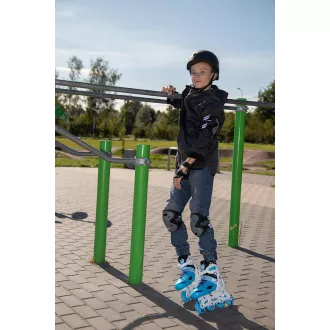 Rolerji 4v1 Enero KIDS - modri in beli, 34-37