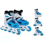 Rolerji 4v1 Enero KIDS - modri in beli, 30-33