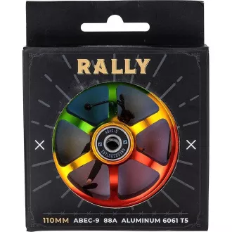 Kolesa za skuter NKD Rally Stunt 2 kosa, 110 mm, srebrna Kolesa za skuter NKD Rally Stunt 2 kosa, 110 mm, srebrna