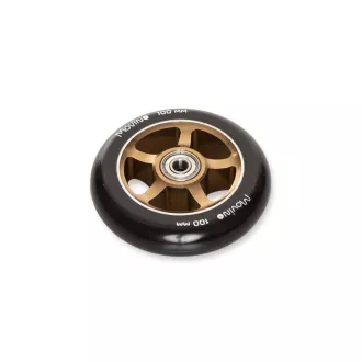 Rezervna kolesa za freestyle skuter MOVINO EDGE 100 mm, aluminij, 2 kosa, zlata Rezervna kolesa za freestyle skuter MOVINO EDGE 100 mm, aluminij, 2 kosa, zlata
