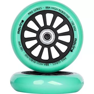 Rezervna kolesa MOVINO za freestyle skuter 100 mm, PP, 2 kosa, rdeča Rezervna kolesa MOVINO za freestyle skuter 100 mm, PP, 2 kosa, rdeča