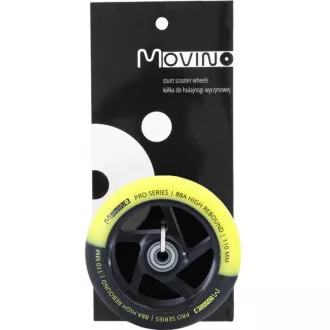 Rezervna kolesa MOVINO za freestyle skuter 100 mm, PP, 2 kosa, črna