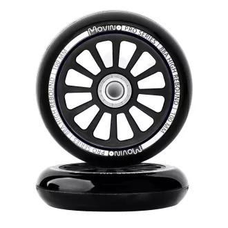 Rezervna kolesa MOVINO za freestyle skuter 100 mm, PP, 2 kosa, črna