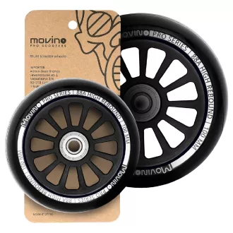 Rezervna kolesa MOVINO za freestyle skuter 100 mm, PP, 2 kosa, črna