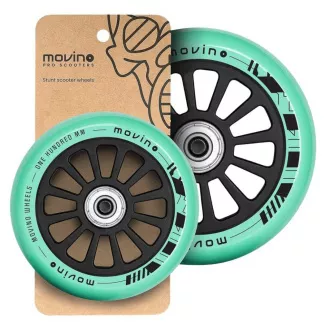 Rezervna kolesa MOVINO za freestyle skuter 100 mm, PP, 2 kosa, Mint Rezervna kolesa MOVINO za freestyle skuter 100 mm, PP, 2 kosa, Mint