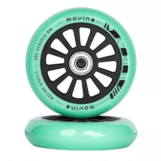 Rezervna kolesa MOVINO za freestyle skuter 100 mm, PP, 2 kosa, Mint Rezervna kolesa MOVINO za freestyle skuter 100 mm, PP, 2 kosa, Mint
