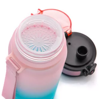 Športna plastenka MTR iz tritana, 350 ml, roza-modra