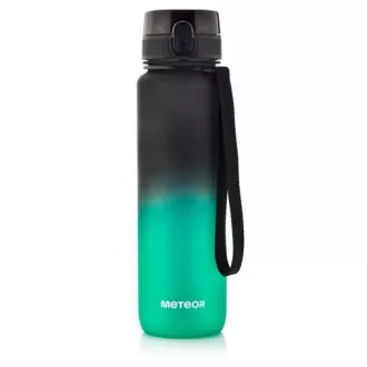 Športna plastenka iz tritana MTR, 1000 ml, črno-zelena