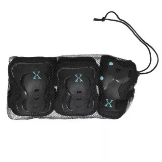 Komplet ščitnikov NEX BLACK-BLUE, S