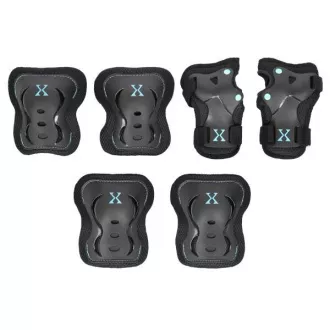 Komplet ščitnikov NEX BLACK-BLUE, XL