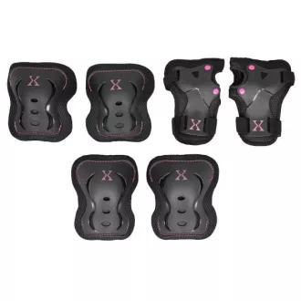 NEX BLACK-PINK komplet ščitnikov, L