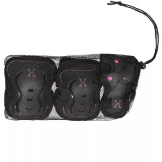 Komplet ščitnikov NEX BLACK-PINK, XL
