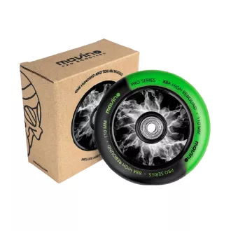 Rezervna kolesa za freestyle skuter MOVINO Maniac, 110 mm, najlon, 2 kosa, modra