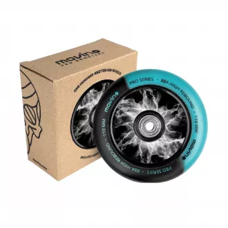 Rezervna kolesa za freestyle skuter MOVINO Maniac, 110 mm, najlon, 2 kosa, modra