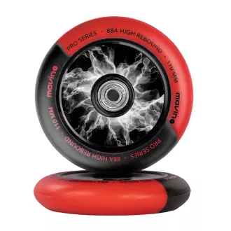 Rezervna kolesa za freestyle skuter MOVINO Maniac, 110 mm, najlon, 2 kosa, modra