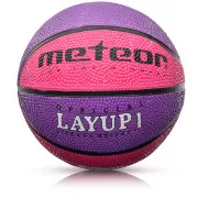 Košarka MTR LAYUP velikost 1, roza-vijolična