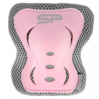 SP PROTECTOR komplet ščitnikov, roza-siva, M