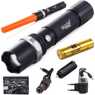 Svetilka Bailong BL-8626, tip LED CREE XPE opozorilni ročaj Svetilka Bailong BL-8626, tip LED CREE XPE opozorilni ročaj