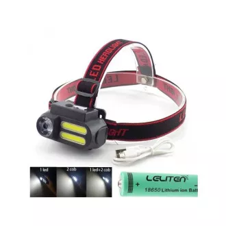 USB čelna svetilka NF-611, COB LED USB čelna svetilka NF-611, COB LED