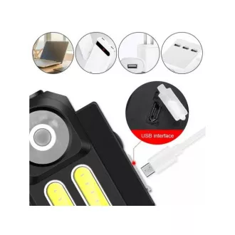 USB čelna svetilka NF-611, COB LED USB čelna svetilka NF-611, COB LED