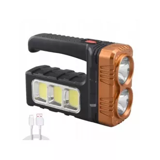 AKU svetilka LED CREE XM-L T6   sončna energija