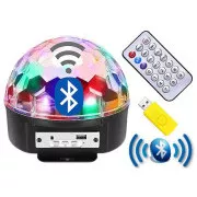 Disco light Bluetooth USB žoga   daljinski upravljalnik