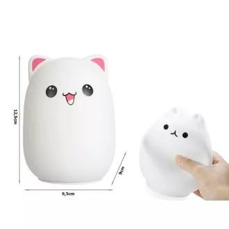 Otroška nočna svetilka LED CAT RGB