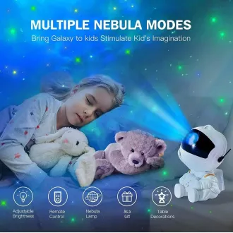 Projektor nočnih zvezd z daljinskim upravljalnikom - ASTRONAUT