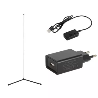 Talna svetilka RGB LED v kotu, z daljinskim upravljalnikom Talna svetilka RGB LED v kotu, z daljinskim upravljalnikom