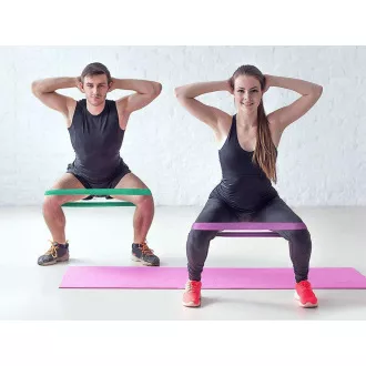 Komplet 3 elastik za vadbo odpornosti, 5-20 kg