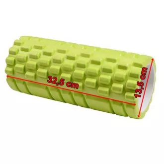 Masažni valj za fitnes, črn