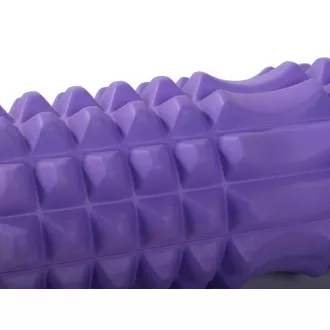 Masažni valj za fitnes ROLLER YOGA 32x13cm, črn
