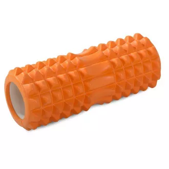 Masažni valj za fitnes ROLLER YOGA 32x13cm, vijolična
