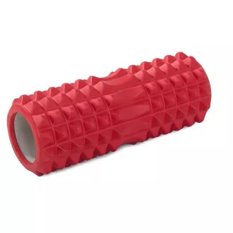 Masažni valj za fitnes ROLLER YOGA 32x13cm, oranžna
