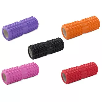 Masažni valj za fitnes ROLLER YOGA 32x13cm, oranžna