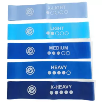 Set odpornih gum za vadbo 5v1 ENERO FIT
