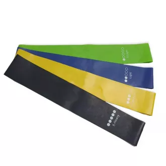 Komplet gum za fitnes odpornost, 4 kosi