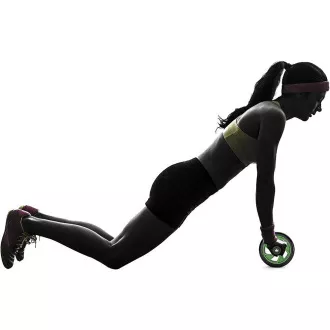 Fitnes kolo RX-156 z blazinico, zeleno